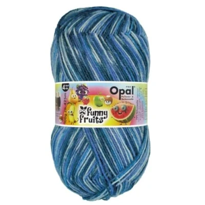 Afbeelding van Opal Funny Fruits 11411 (425m) 4 Laags Duurzaam Sok Garen 1x100g