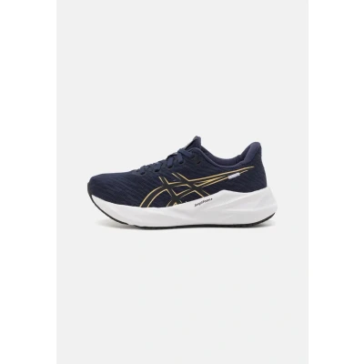 Afbeelding van Asics Versablast 4 Hardloopschoenen voor op de weg, Dames, Maat: 38, Midnight/champagne Textiel