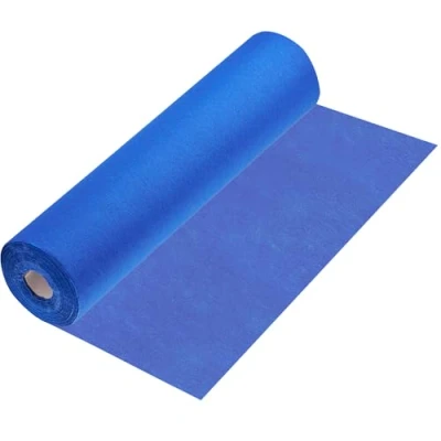 Afbeelding van 100%Mosel tafelloper vlieseline in koningsblauw (30 cm x 25 m), elegante tafeldecoratie voor verjaardagen en bruiloften, kleurrijke versiering speciale gelegenheden