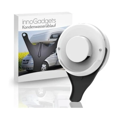Afbeelding van innoGadgets Condenswaterafvoer voor camper Condenswaterbescherming het schoorsteendeksel caravan uitlaathaard spatbescherming campergadgets compatibel met: Truma
