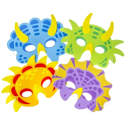 Afbeelding van Masker Dino per 12 stuks