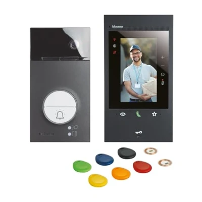 Afbeelding van Bticino Linea 3000363926 video deurintercom, 2 draden, zwart