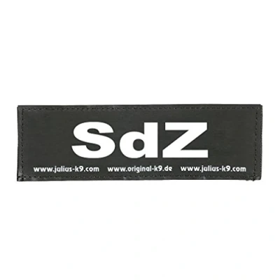 Afbeelding van Julius K9 162LR G 39617 Klittenbandopschrift, SdZ, zwart