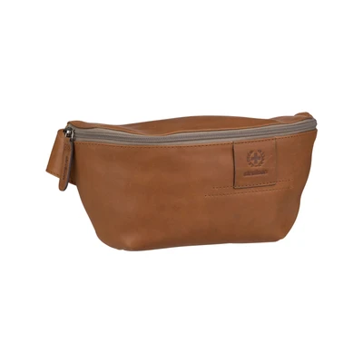 Afbeelding van strellson Leren Gordeltas Hyde Park Hipbag SHZ Cognac Bruine