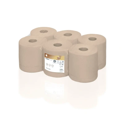 Afbeelding van Satino Puresoft Midi Poetsrol 2 Laags 150 Meter