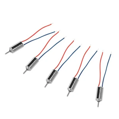Afbeelding van Coreless Motor, 5 stks DC 4.5 V 0.12A 0.12 W 32250 RPM Micro Motor 4mmx8mm voor Model Speelgoed, Vliegtuigen, Elektronisch Speelgoed