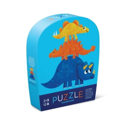 Afbeelding van Crocodile Creek Puzzels Puzzle Dino Friends 12 Teile