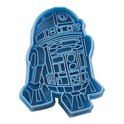 Afbeelding van Cuticuter Star Wars R2D2 uitsteekvorm, blauw, 8 x 7 1,5 cm