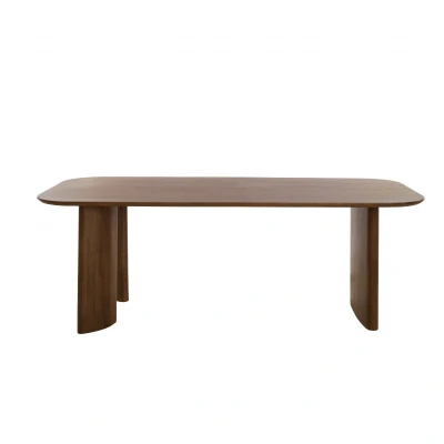 Afbeelding van Light&amp;living Eettafel 220x100x76 cm AYMARA hout donker bruin