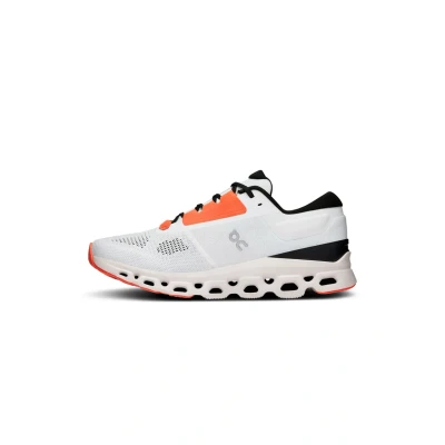 Afbeelding van On Cloudstratus Stabiliteit hardloopschoenen, Heren, Maat: 44.5, White sand Polyester