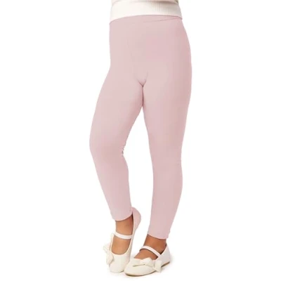 Afbeelding van Merry Style MS MS10 130 LE Meisjes Lang Leggings Sport Vrijetijdsbroek Viscose Sporbroek Yogabroek Poederroze 128