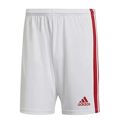 Afbeelding van adidas Performance Squadra 21 Korte broeken, Heren, Maat: Small, White/red