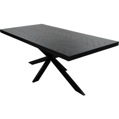 Afbeelding van Kick eettafel Hugo 200cm Zwart