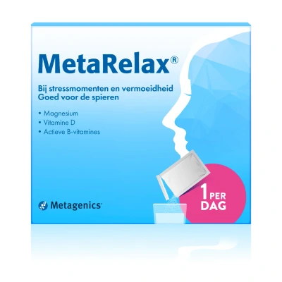 Afbeelding van 2x Metagenics MetaRelax Zakjes 20 sachets