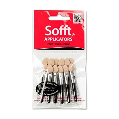 Afbeelding van PanPastel Sofft Tool 63052 Mini Spons Applicators Pack van 12 Kunstenaar Schilderen Pastels