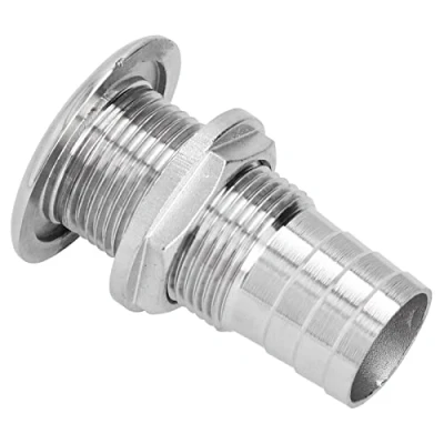 Afbeelding van Boot Accessoires 316 Rvs Water Afvoer Fitting 1 Inch Outlet Plug Thru Romp voor Marine Jacht