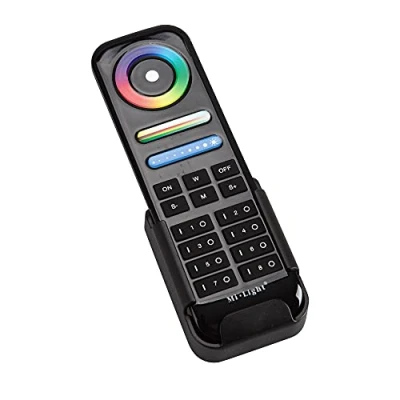 Afbeelding van Mi Light Boxer (FUT089) 8 Zone RGB+CCT Afstandsbediening (Batterijen niet inbegrepen) Zwart