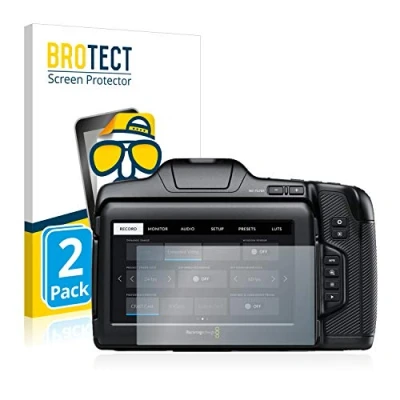 Afbeelding van BROTECT (2 Stuks) Antireflecterende Beschermfolie voor Pocket Cinema Camera 6K Pro / G2 Anti Glare Screen Protector, Mat, Ontspiegelend