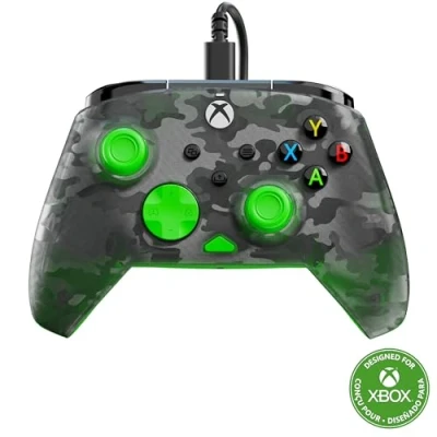 Afbeelding van Turtle Beach Rematch Core Zwart, Groen, Grijs USB Gamepad PC, Xbox, Xbox One, Series S, Se