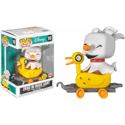 Afbeelding van POP! Disney Zero in Duck Cart GITD 10 The Nightmare Before Christmas Exclusive