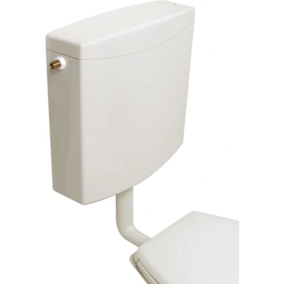 Afbeelding van Laaghangend Reservoir Plieger Weser Dualflush 3 6/9L Instelbaar Pergamon