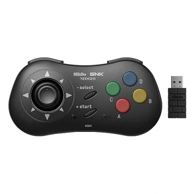 Afbeelding van 8BitDo x SNK Neo Geo Wireless Controller Black