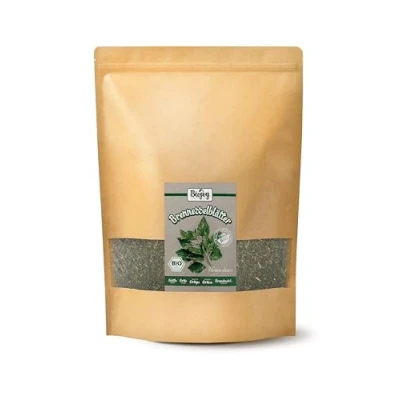 Afbeelding van Biojoy Brandnetelbladeren Organisch (500 g), gedroogd en gesneden, Brandnetelthee (Urtica dioica)
