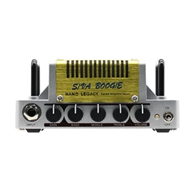 Afbeelding van Hotone Clean Tone Gitaarversterker, bovendeel, 5 watt, klasse AB versterker met CAB SIM Phones/Line Output Siva Boogie