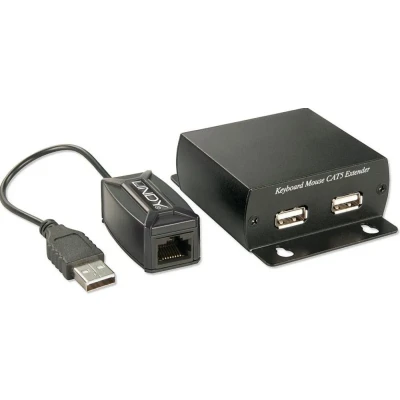 Afbeelding van LINDY Kabel USB extender 1.1 via netwerkkabel RJ45