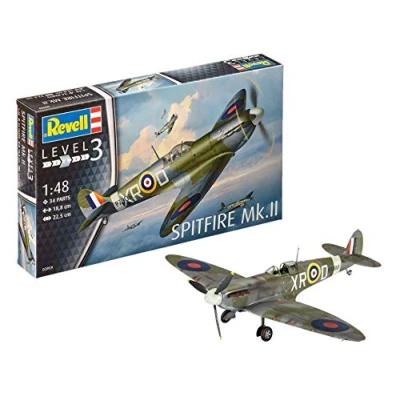 Afbeelding van 1:48 Revell 03959 Spitfire Mk.II Plastic Modelbouwpakket