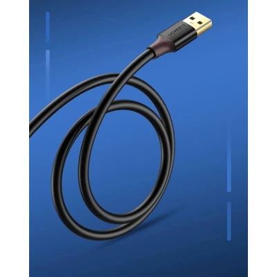 Afbeelding van Ugreen kabel verlengkabel adapter USB 3.0 (vrouwelijk) (mannelijk) 2 m zwart (US129 10373)