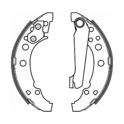 Afbeelding van ABE Remschoen set C0W001ABE