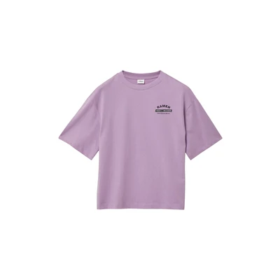 Afbeelding van s.Oliver MIT Front UND RÜCKENPRINT Tshirt print voor kinderen, Maat: 158/164, Lavendel