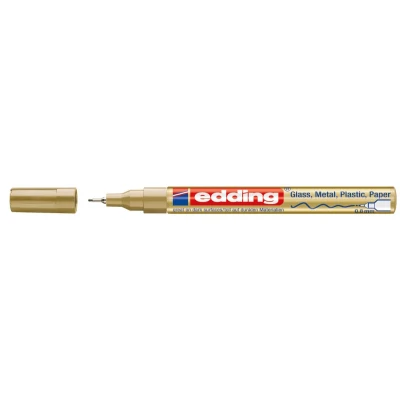 Afbeelding van edding 780 glanslakmarker goud 1ST 0,8 mm / 4 9 053