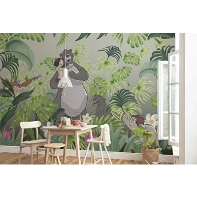Afbeelding van Komar Vliesbehang Welcome to the Jungle 400x280 cm (breedte x hoogte)