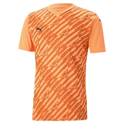 Afbeelding van Puma Team Ultimate Shirt Korte Mouw Kinderen Neon Citrus Maat: 116