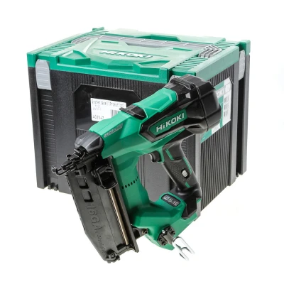 Afbeelding van HiKOKI accu sppijkerapparaat NT1865DBSL W2, 18V, 16 gauge, exclusief accu&#039;s en lader, inclusief HSC III systainer