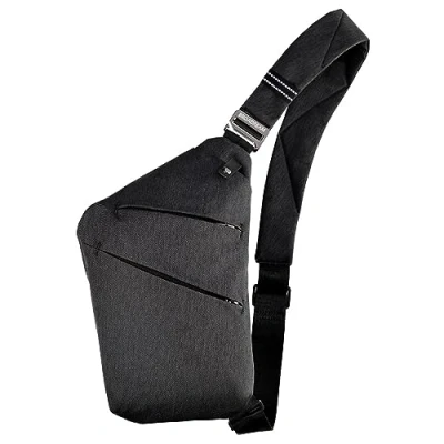 Afbeelding van Multi Pocket Crossbody, borstzak voor heren, anti diefstalborstzak