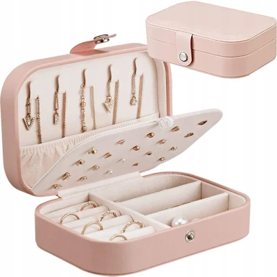 Afbeelding van Fordig luxe Sieradendoos juwelendoos dames Sieradendoosje Sieradenbox Sieradenkist meisjes Juwelen houder Juwelendoosje