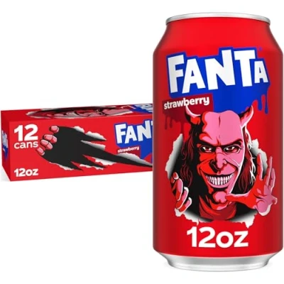 Afbeelding van Fanta USA Strawberry (12 x 355 ml)