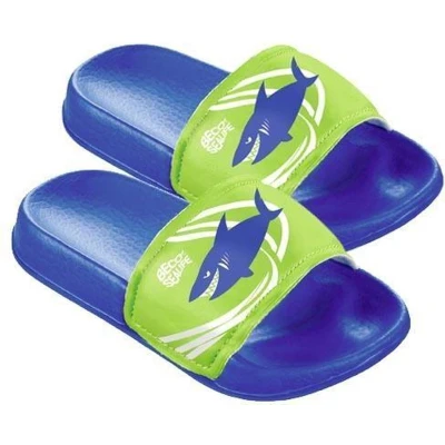 Afbeelding van Beco Badslippers Jongens Eva Blauw Maat 23 24