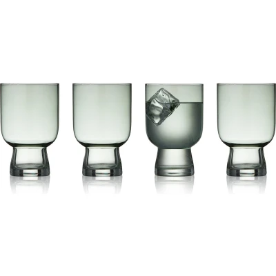 Afbeelding van Lyngby Glas Sorrento Waterglas 30 cl 4 stuks Groen