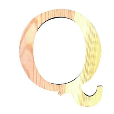 Afbeelding van Artemio houten letter Q 19 cm