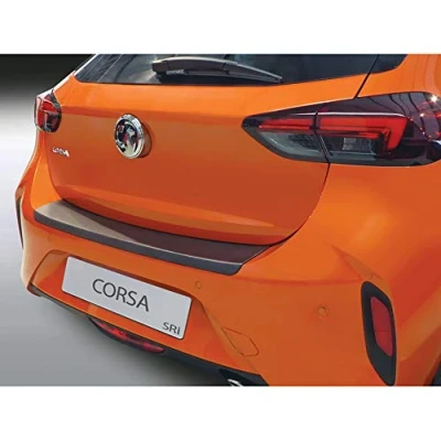 Afbeelding van RGM ABS Achterbumper beschermlijst passend voor Opel Corsa F GS Line 5 deurs 2019 Zwart