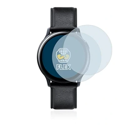 Afbeelding van BROTECT Full Cover Screen Protector voor Samsung Galaxy Watch Active 2 (44mm) (2 Stuks) Schermbeschermer, 3D Curved