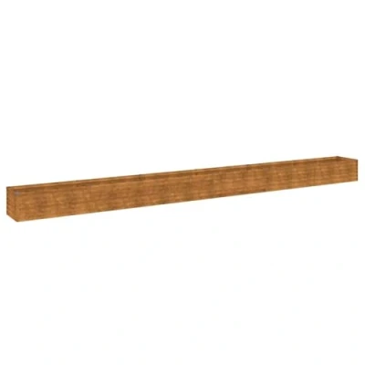 Afbeelding van vidaXL Plantenbak verhoogd 580x50x36 cm cortenstaal