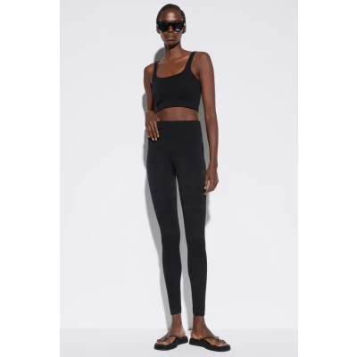 Afbeelding van Leggings taille haute sans couture avec coutures détaillées