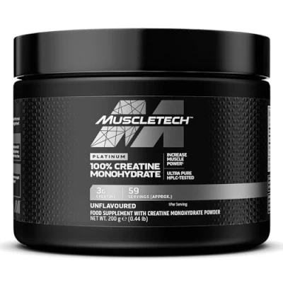 Afbeelding van Muscletech Platinum 100% Creatine 200gr