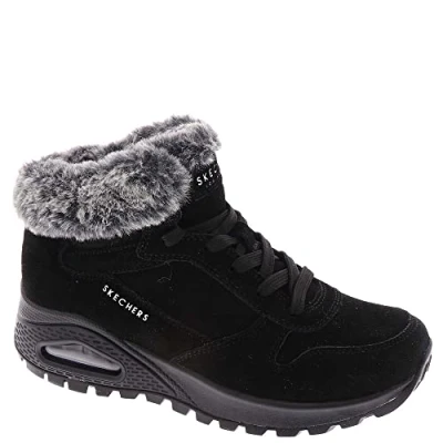 Afbeelding van Skechers Uno Rugged Sneaker voor dames, Zwart, 39.5 EU