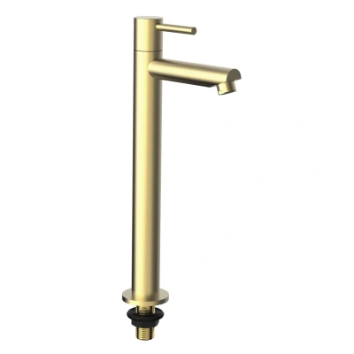 Afbeelding van Best Design Nancy toiletkraan High Aquador mat goud
